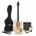 Pack Guitare Électrique Brooklyn Select + Ampli 15 W, Ivory