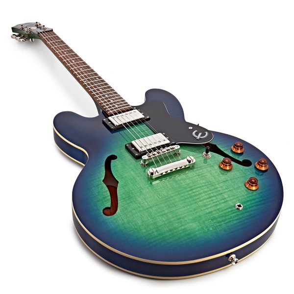 DISC Epiphone Dot Deluxe, Aquamarine at Gear4music