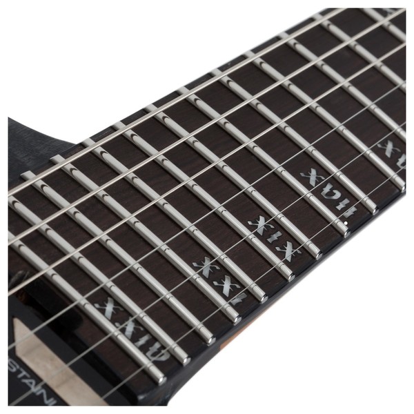 Schecter Banshee Mach-6 FR-S, Fallout Burst, Fingerboard
