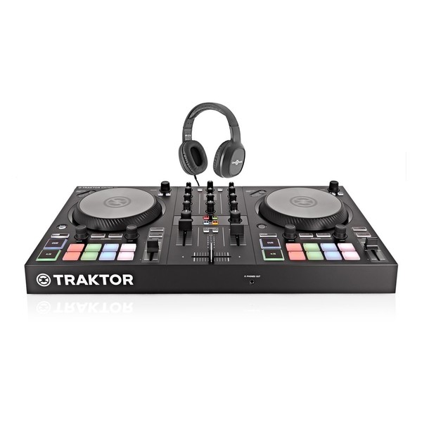 Native Instruments Traktor Kontrol S2 MK3 with Subzero Headphones - Full Bundle