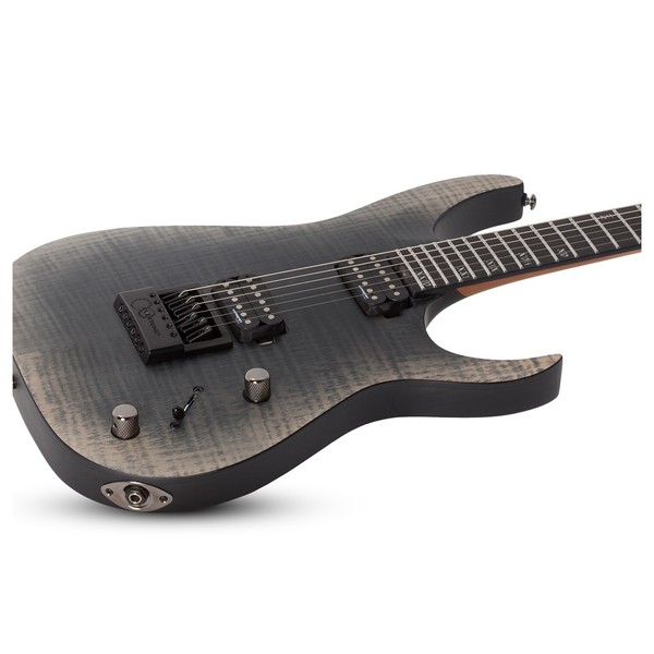 Schecter Banshee Mach-6 Evertune, Fallout Burst, Side