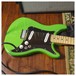 Fender Player Lead II MN, Neon Green - body on floor