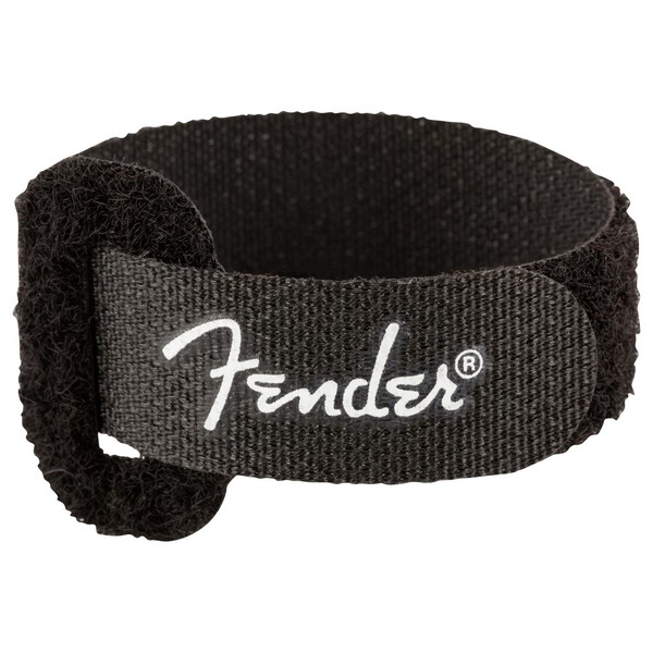 Fender 7" Cable Ties, Black & Brown - black