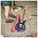 Fender Player Lead III PF, Purple Metallic - on floor