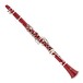 playLITE Clarinet by Gear4music, Red