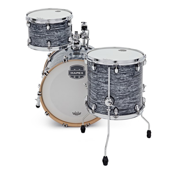 Mapex Saturn V Tour Edition 20" 3pc Shell Pack, Black Strata