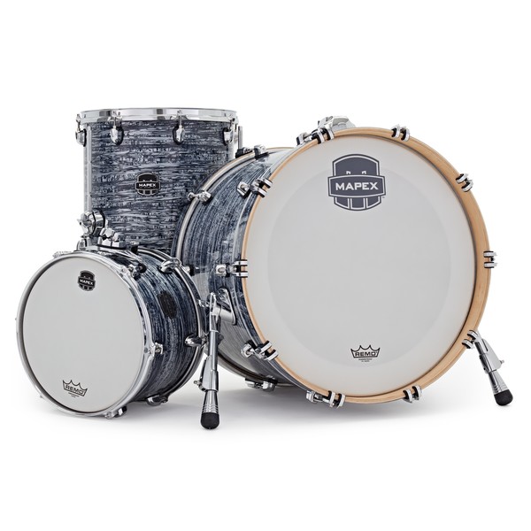 Mapex Saturn V Tour Edition 20" 3pc Shell Pack, Black Strata