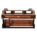 Zaor Miza X2, Black Cherry Studio Desk - Front