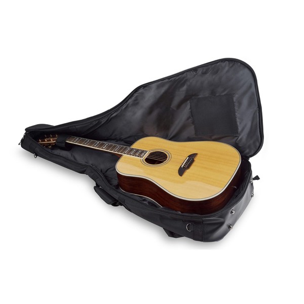 RockGear Student Line Cross Walker Acoustic Gig Bag - with guitar