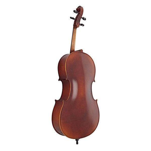 Gewa Allegro VC1 3/4 Cello, Bulletwood Bow and Bag, Back