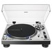 Audio Technica AT-LP140XP Professioneller DJ-Plattenspieler mit Direktantrieb, Silber