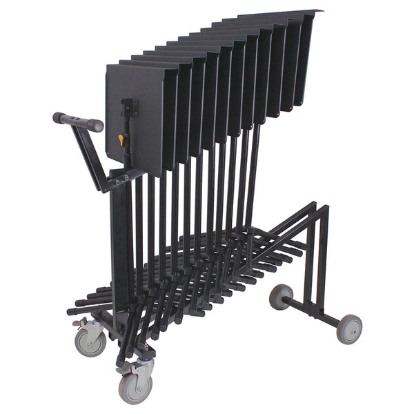 Hercules BS200B Music Stands with BSC800 Trolley