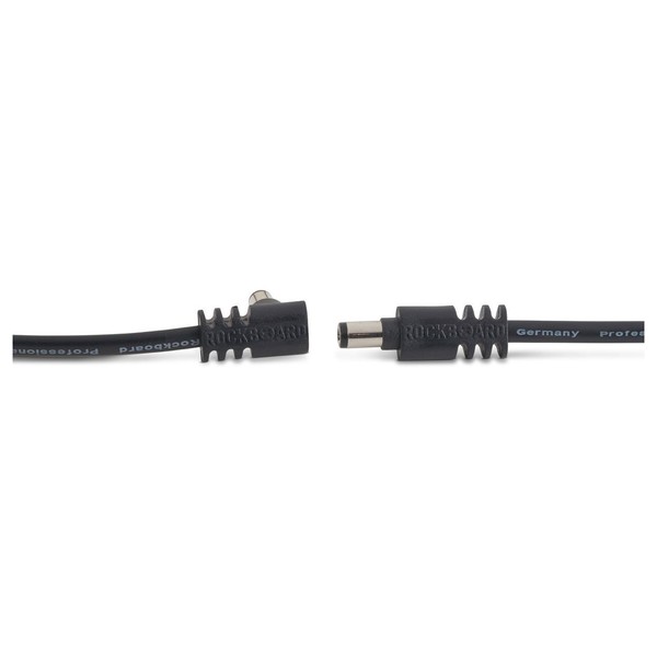 RockBoard Angled/Straight Flat Power Cable, 15cm - connectors