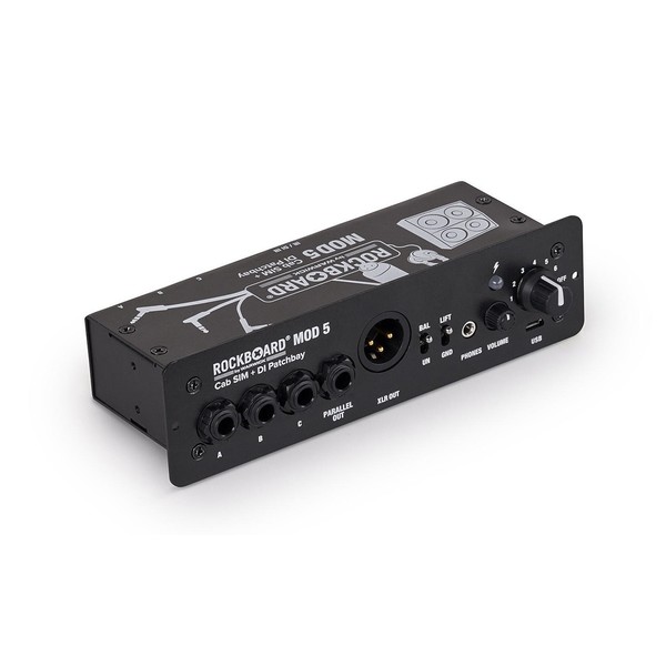 RockBoard MOD 5 Cab SIM & DI Patchbay - right