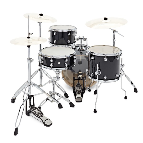 Natal Arcadia Poplar 18'' Drum Kit w/Hardware, Black