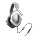V-Moda M-100 Crossfade Headphones, White Silver - Angled