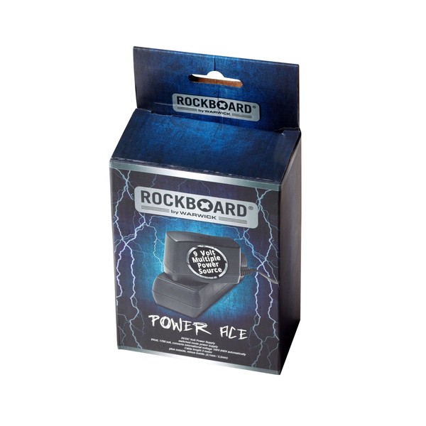 RockBoard Power Ace DC Power Supply, EU Plug - front