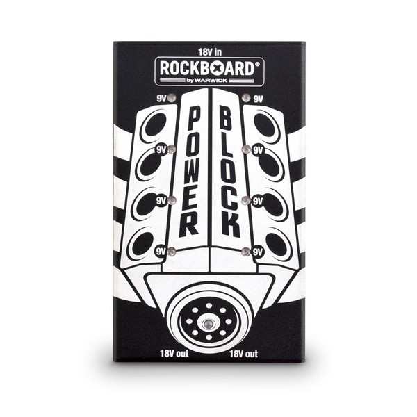 RockBoard Power Block Multi-Power Supply - front