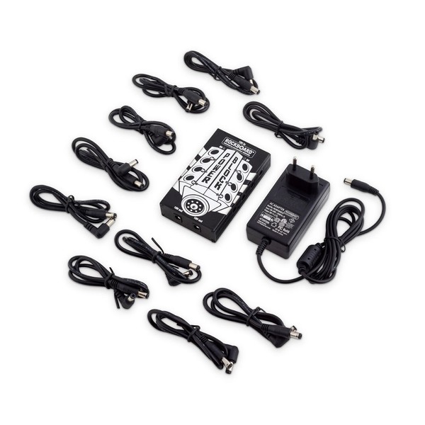 RockBoard Power Block Multi-Power Supply - cables