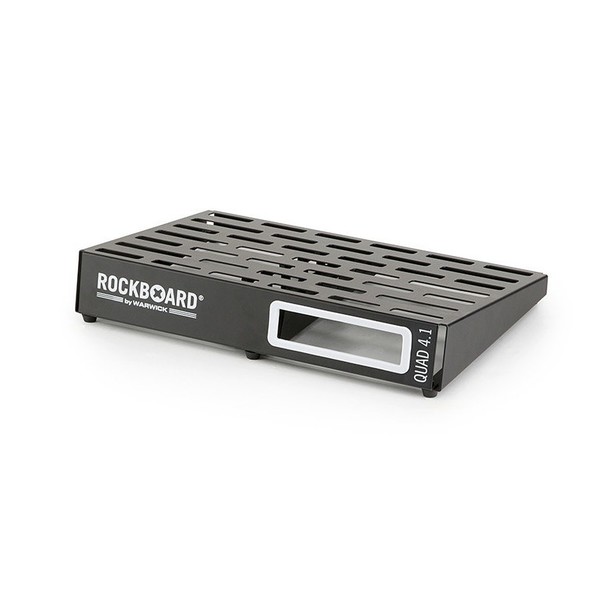 RockBoard QUAD 4.1 Pedalboard & ABS Case - slant