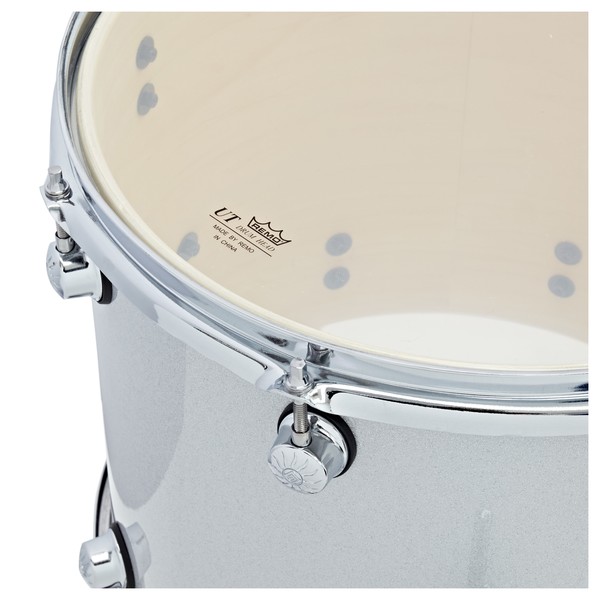 Natal Arcadia Poplar 18'' Drum Kit w/Hardware, White Sparkle