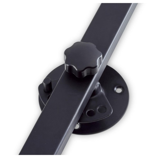 RockGear Electric Guitar Wall Hanger, Horizontal - adjustment