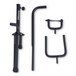 RockGear Single Guitar Stand, Black - parts