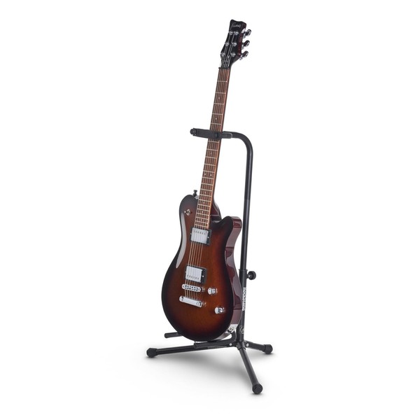 RockGear Single Guitar Stand, Black - electric