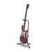 RockGear Single Guitar Stand, Black - bass