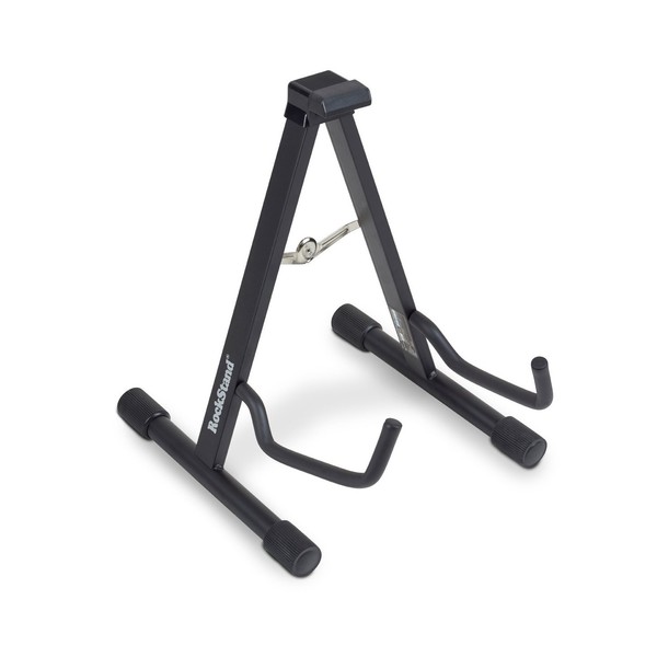 RockGear A-Frame Acoustic/Classical Guitar Stand, Black - front