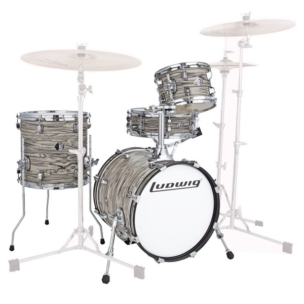 Ludwig Breakbeats Questlove Shell Pack, Sahara Swirl