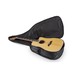 RockGear Basic Acoustic Guitar Gig Bag - open bag