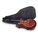 RockGear Deluxe Hollowbody Guitar Gig Bag - open case