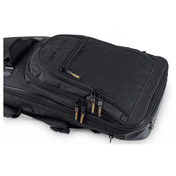 RockGear Student Line Cross Walker Electric Guitar Gig Bag - pockets