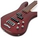 Warwick RockBass Streamer LX Bass, Burgundy Red