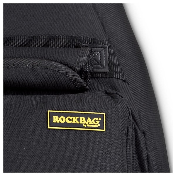 RockGear B/PLUS Student Plus Bass Gig Bag - label