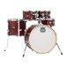 Mapex Mars LTD. Edition 22'' Drum Kit w/Cymbals, Transparent Cherry - Shells