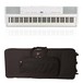 Yamaha P515 Digital Piano, White, Gator Case Bundle