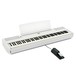 Yamaha P515 Digital Piano, White, Gator Case Bundle, Pedal