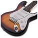 3/4 LA Electric Guitar by Gear4music, Sunburst body