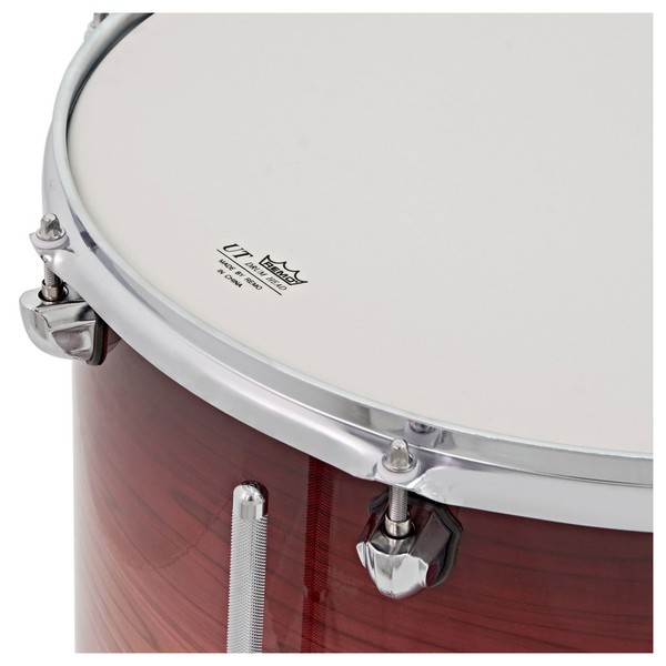Mapex Armory 22'' LA Fusion 5pc Shell Pack w/Bag Set, Redwood Burst - Floor Tom Close