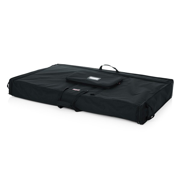 Gator G-LCD-TOTE60 60'' Padded LCD Transport Bag, Laid Down Angled Left