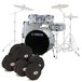 Yamaha Stage Custom Birch 20'' 5pc Shell Pack w/Bags, Pure White