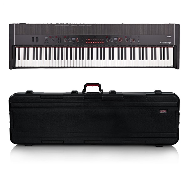 Korg Grandstage 88 Stage Piano, Gator Case Bundle