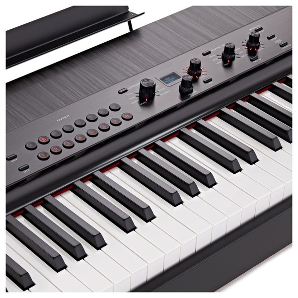 Korg Grandstage 88 Stage Piano, Gator Case Bundle, Controls