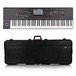 Korg Pa4X 76 Professional Arranger Keyboard, Gator Case Bundle