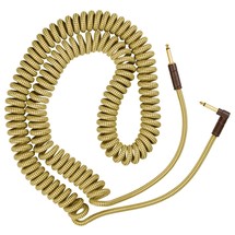 Fender Deluxe 30ft Coil Cable, Tweed