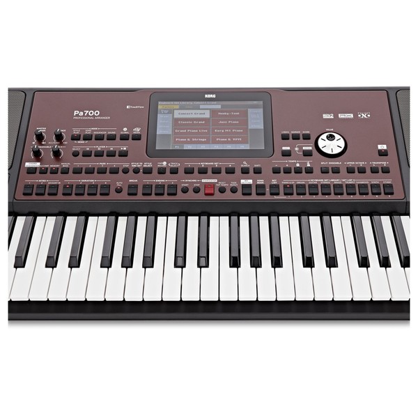 Korg Pa700 Professional Arranger Keyboard, Gator Case Bundle, Controls