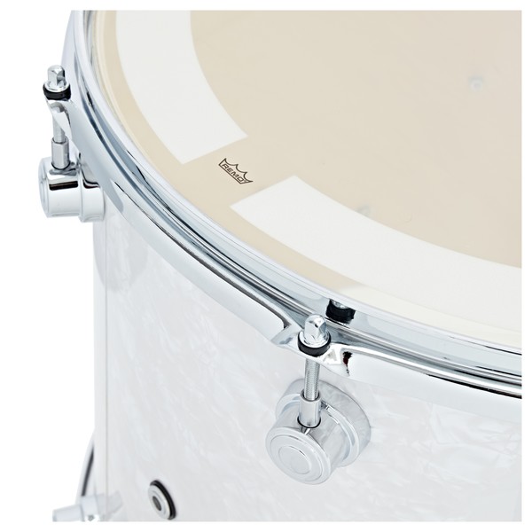 DW Drums Performance Series 22" 4 Piece Shell Pack, White Marine
