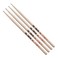 Vic Firth 5AN Nylon Tip Hickory Drumsticks, 2 Pair Value Bundle